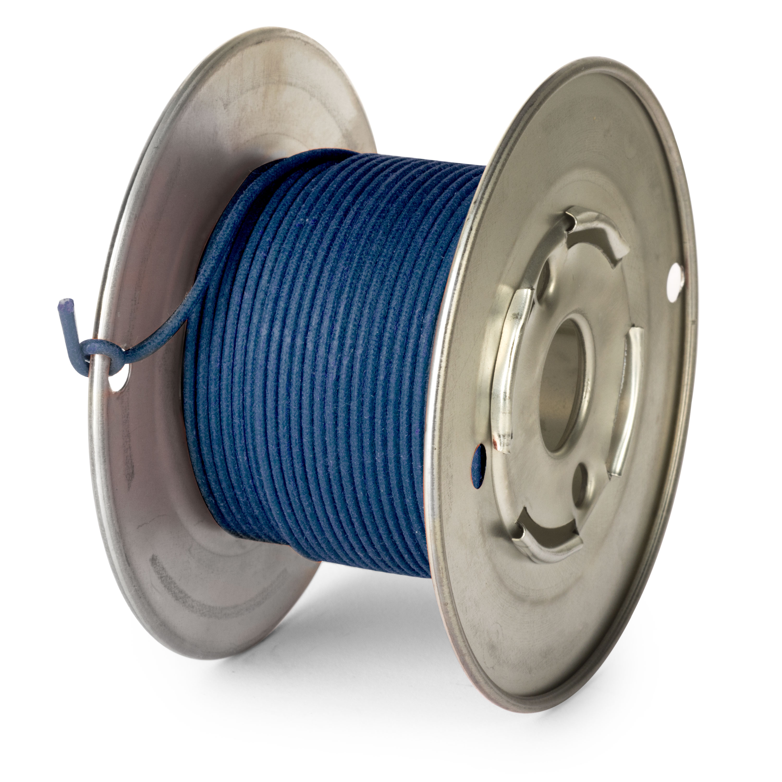 Vintage Solid Core Push-back Wire - 50 feet, Blue, 20 Gauge Vintage Solid Core Push-back Wire - 50 feet, Blue, 20 Gauge