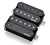 EMG Retro Active Super 77 Humbucker Pickup Set, Black