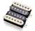 EMG Retro Active Super 77 Humbucker Pickup Set, Zebra