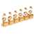 Gotoh Staggered-Height 6-In-Line Tuners, Gold