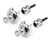 Grover Quick-release Strap Locks, Chrome, set of 2