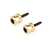 Grover Strap Buttons for Strap Locks, Gold, set of 2