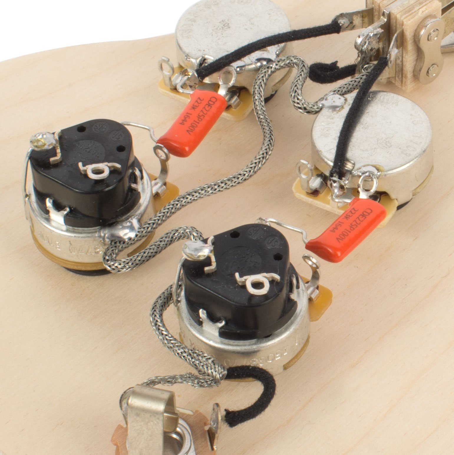 Golden Age Pre-wired Harness for Gibson&reg; SG&reg; with Push-pull Pots