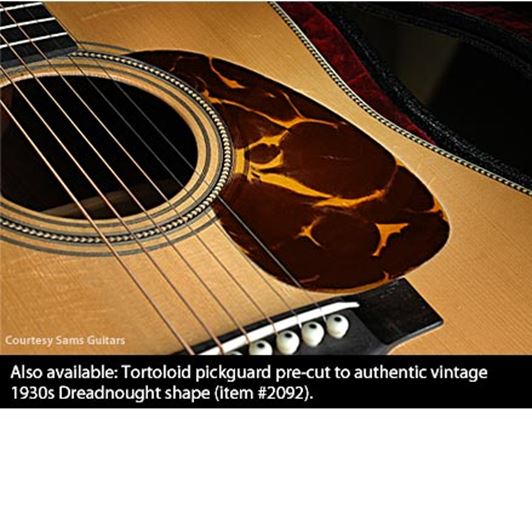 Tortoloid Pickguard Material StewMac