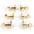 Graph Tech Ratio Acoustic 3+3 Tuned Machine Heads, Gold