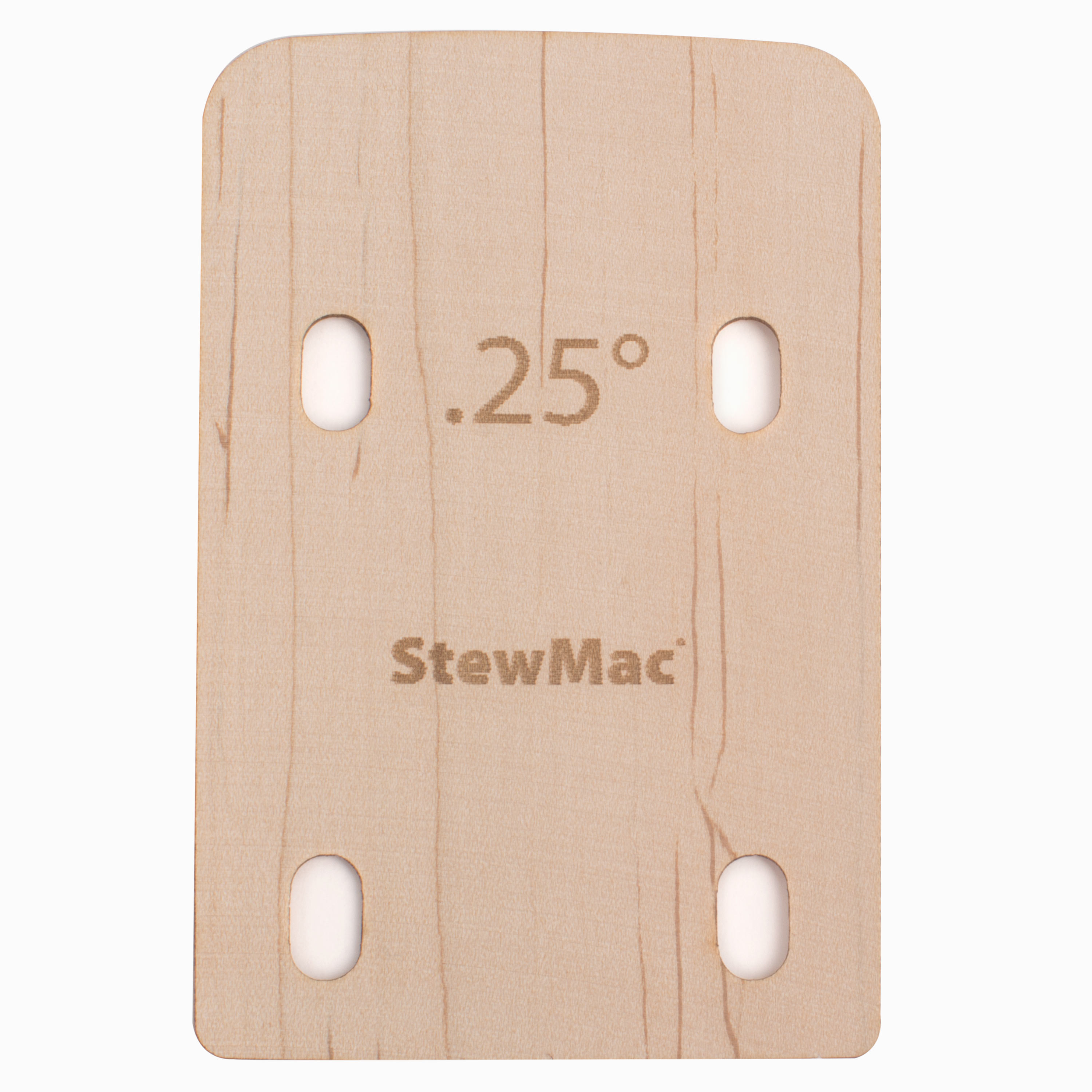 StewMac Neck Shims for Bass, Shaped, 0.25 degree StewMac Neck Shims for Bass, Shaped, 0.25 degree