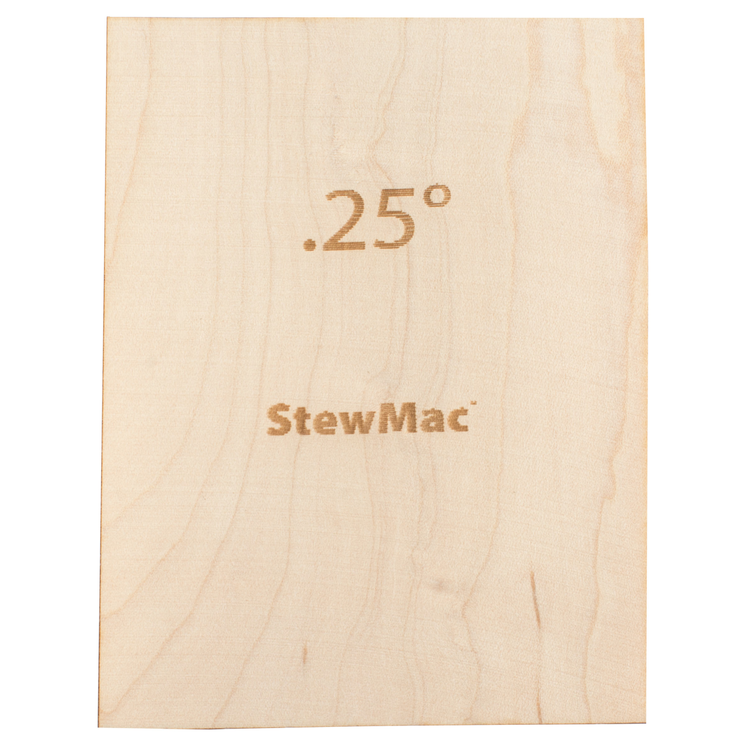 StewMac Neck Shims for Bass, Blank, 0.25 degree StewMac Neck Shims for Bass, Blank, 0.25 degree