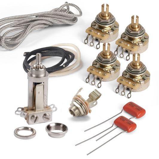 Premium Wiring Kit for Gibson® Les Paul® Guitar - StewMac