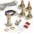 Premium Wiring Kit for Gibson&reg; Les Paul&reg; Guitar, Long-shaft CTS pots and gold Switchcraft switch