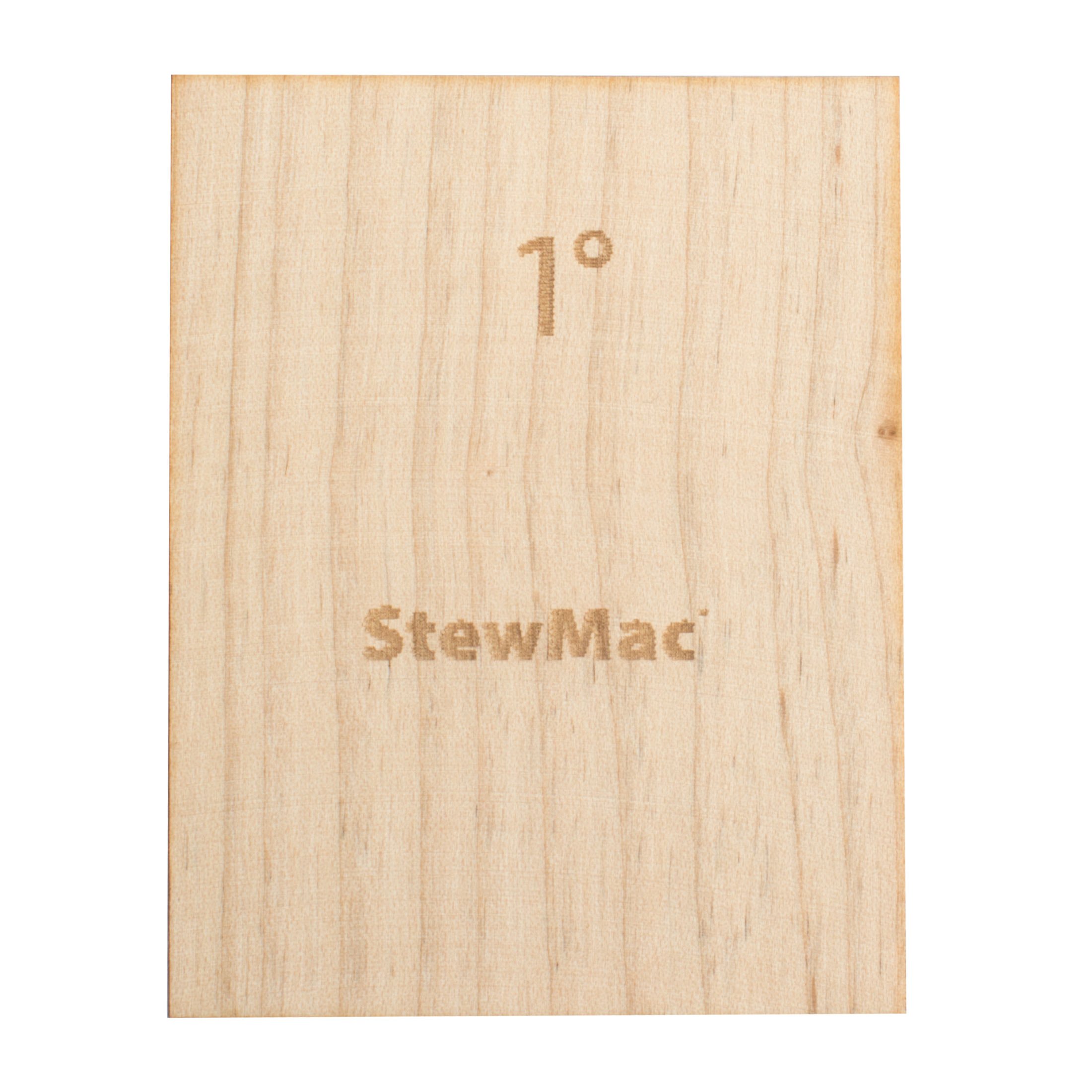 StewMac Neck Shims for Guitar, Blank, 1 degree StewMac Neck Shims for Guitar, Blank, 1 degree