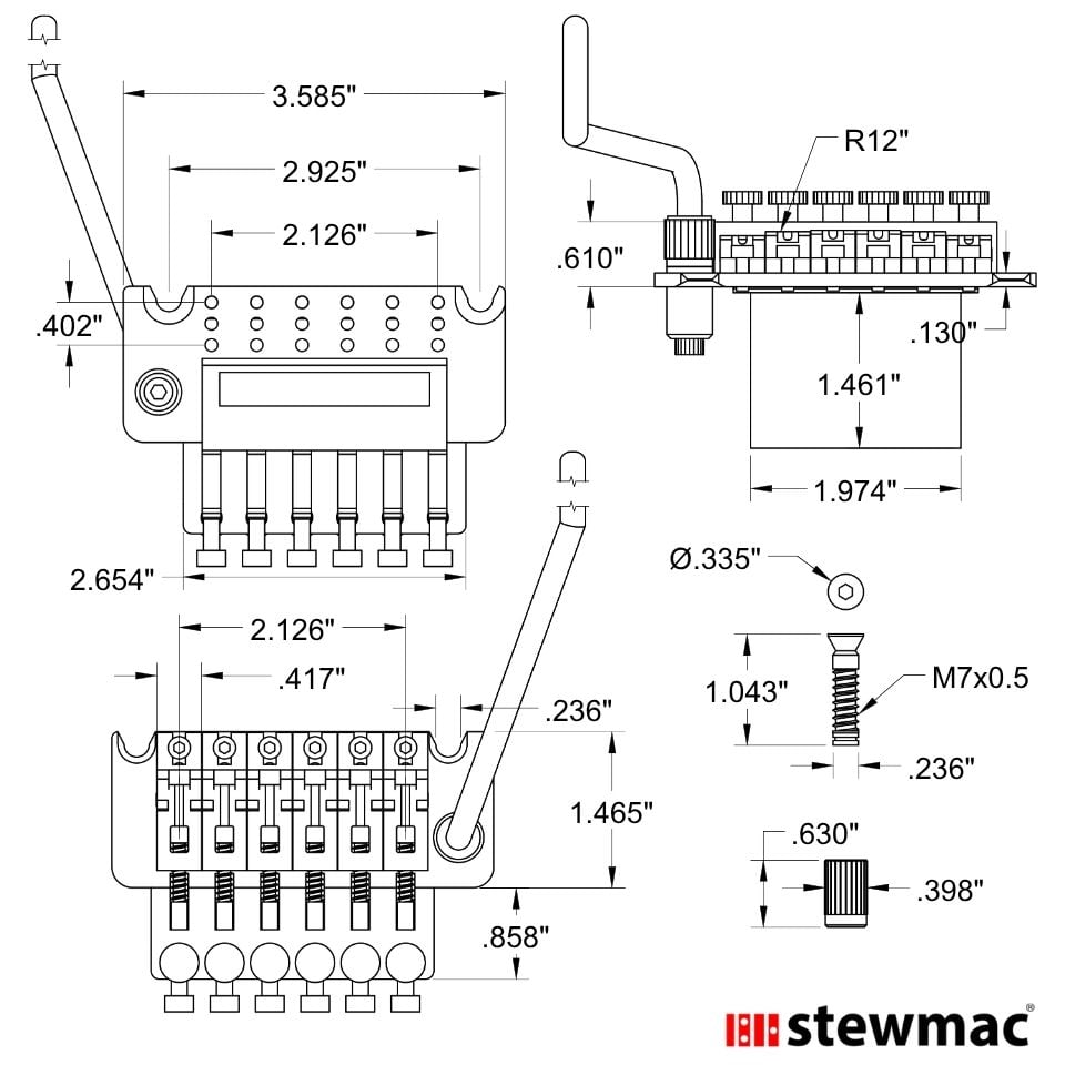 Floyd Rose Original Tremolo System