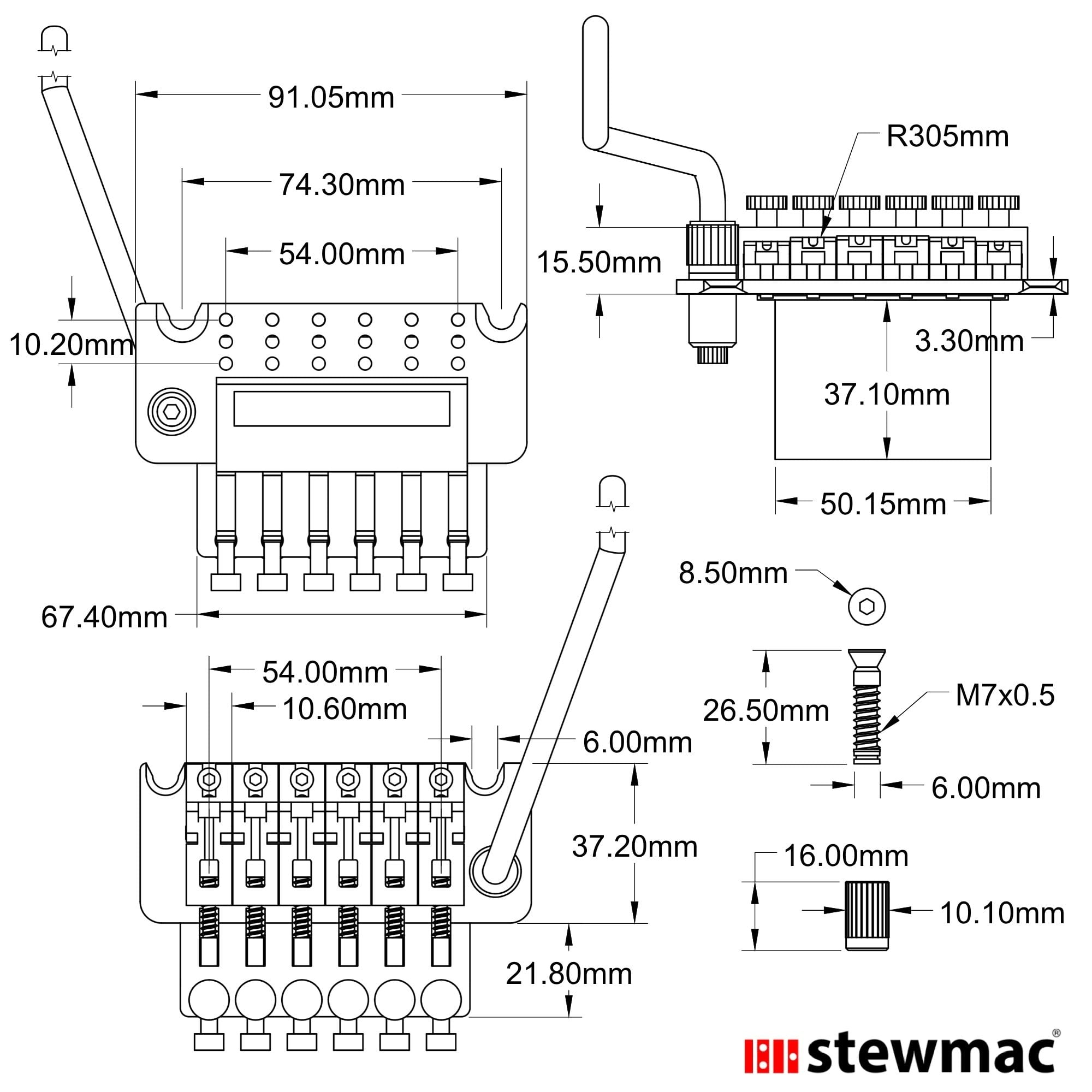 Floyd Rose Original Tremolo System