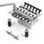 Floyd Rose 1000 Series Pro (Low-profile) Tremolo System, Chrome