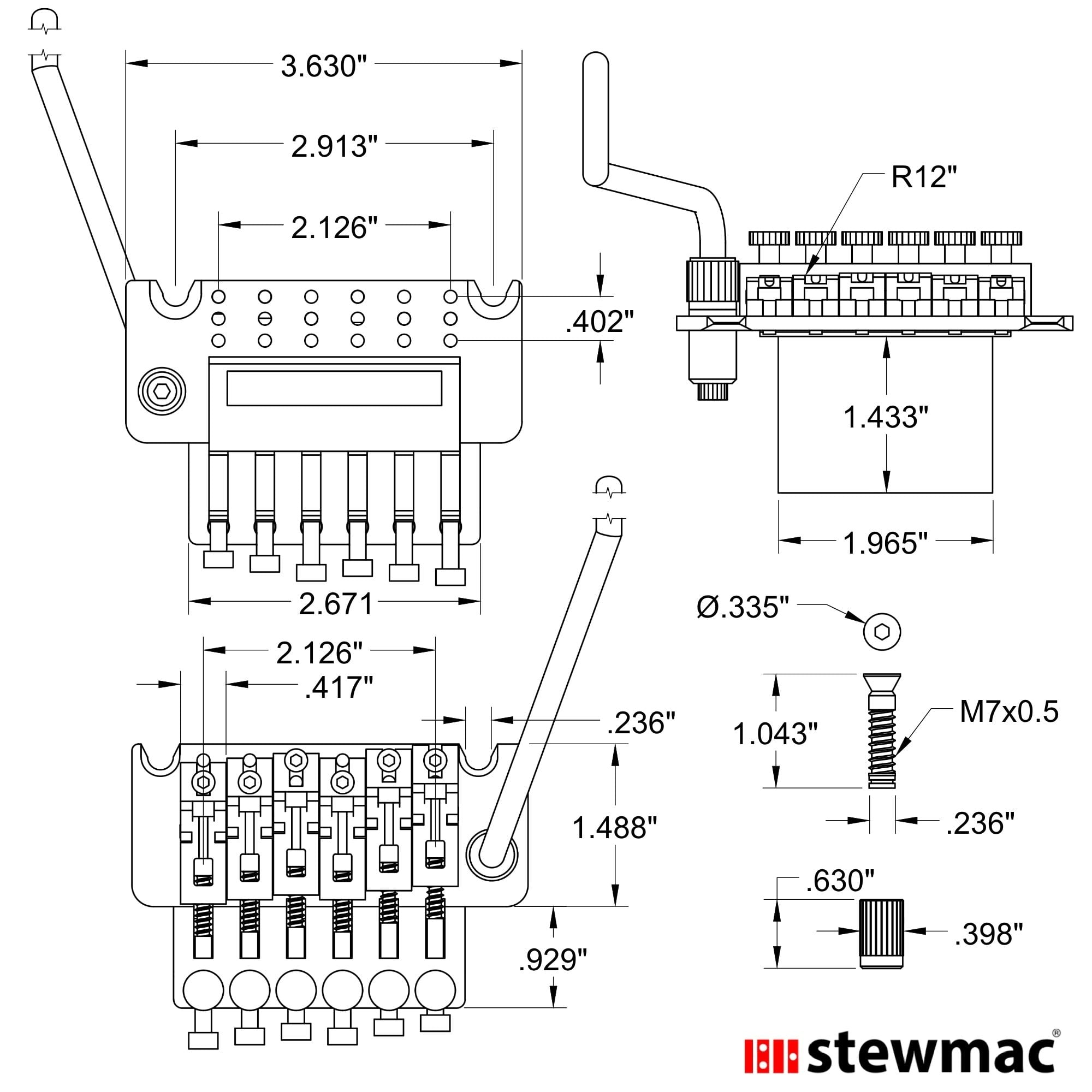 Floyd Rose Special Series Tremolo System