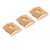 Floyd Rose Original Nut Clamping Blocks, Gold, set of 3