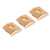 Floyd Rose Original Nut Clamping Blocks, Gold, set of 3