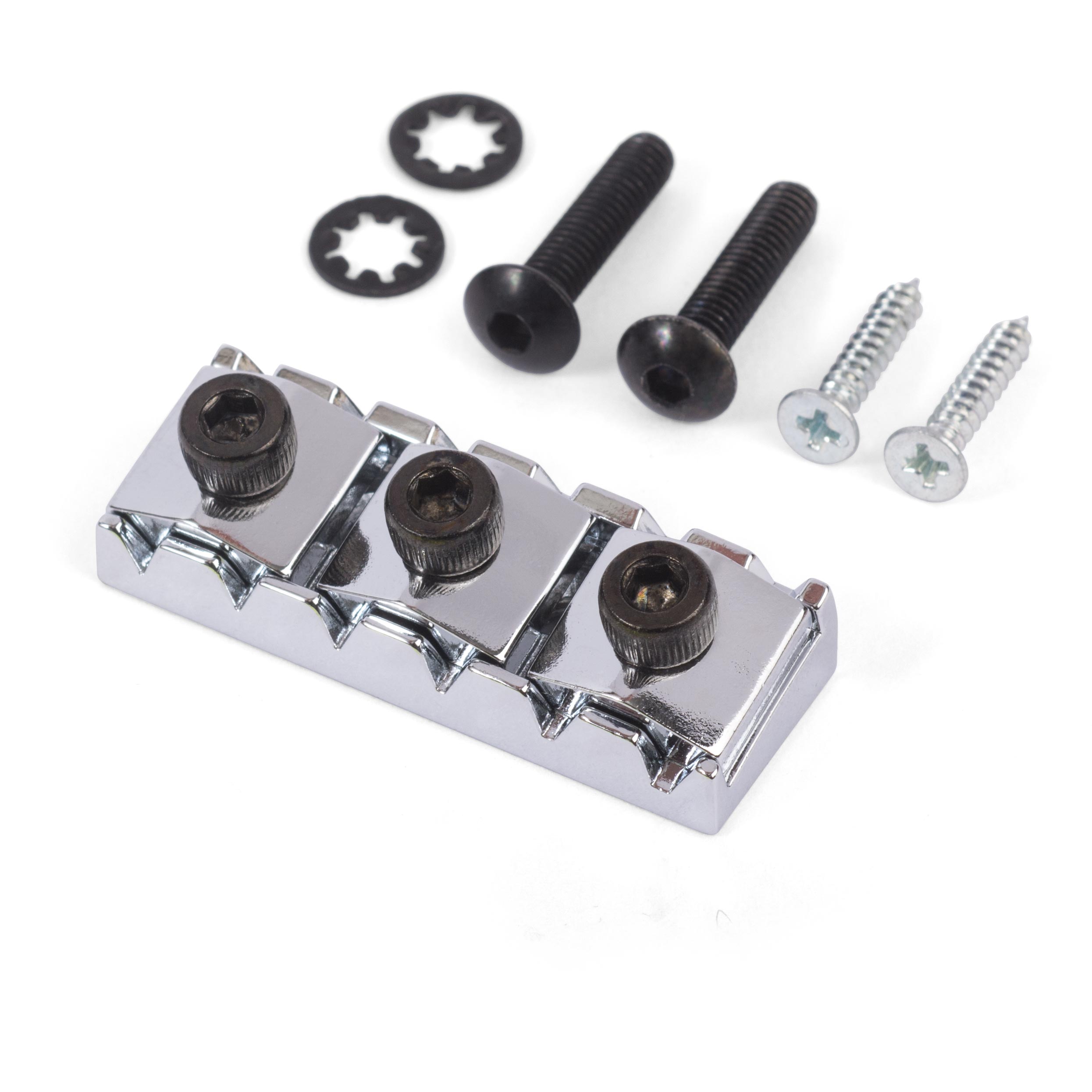 Floyd Rose Locking Nut Set, R2 Special/1000 Series, Chrome