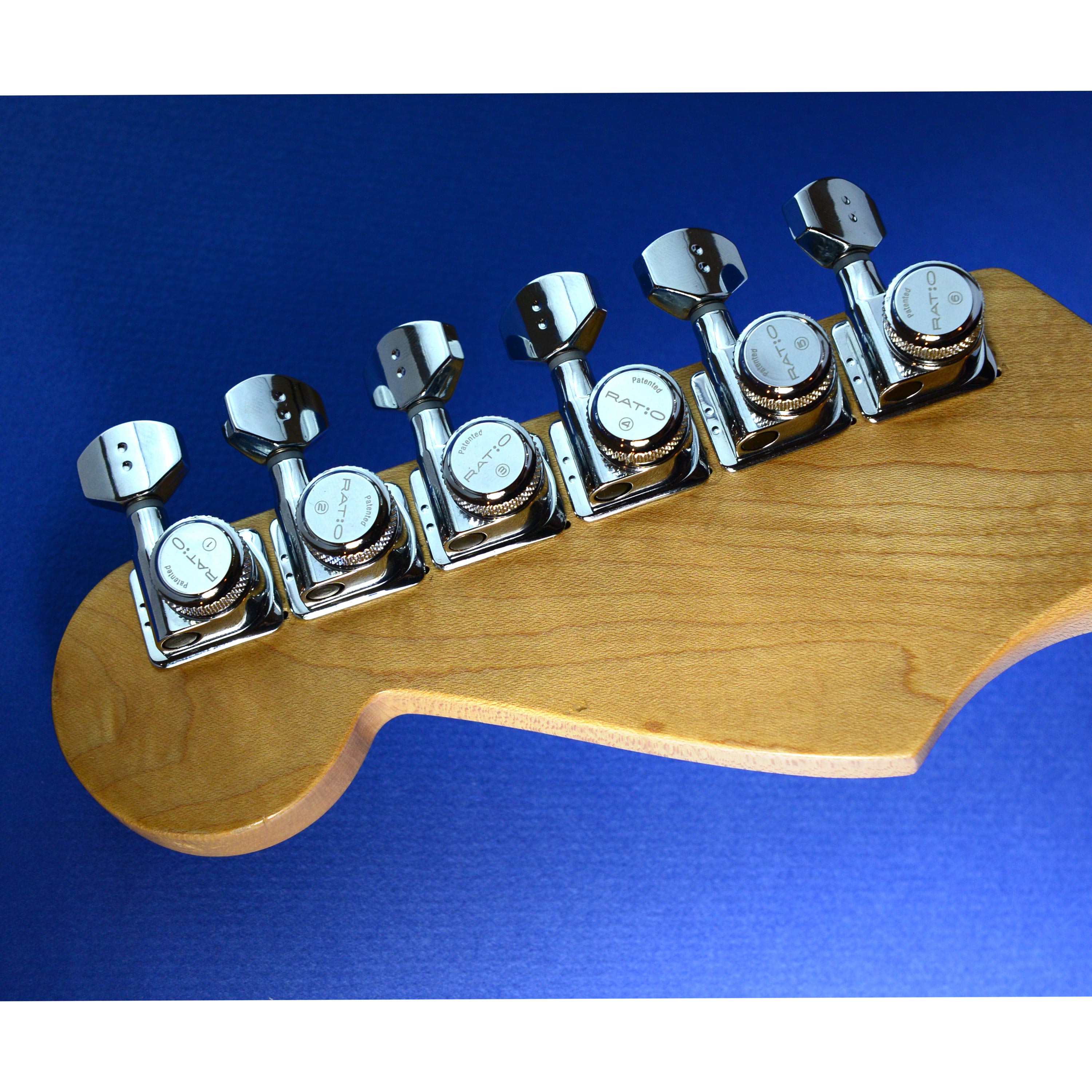 Graph Tech Ratio Electric Locking 6InLine Tuned Machine Heads StewMac