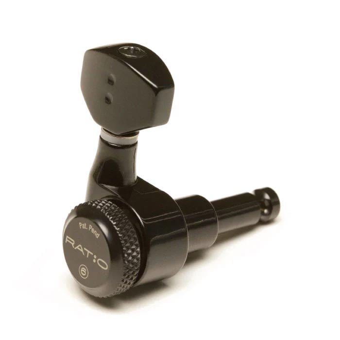 Graph Tech Ratio Electric Locking 6-In-Line Tuned Machine Heads