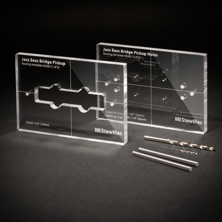 Pickup Routing Templates for Jazz Bass StewMac