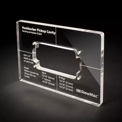 Pick Up Routing Templates Pickup Routing Templates for Humbucker - StewMac