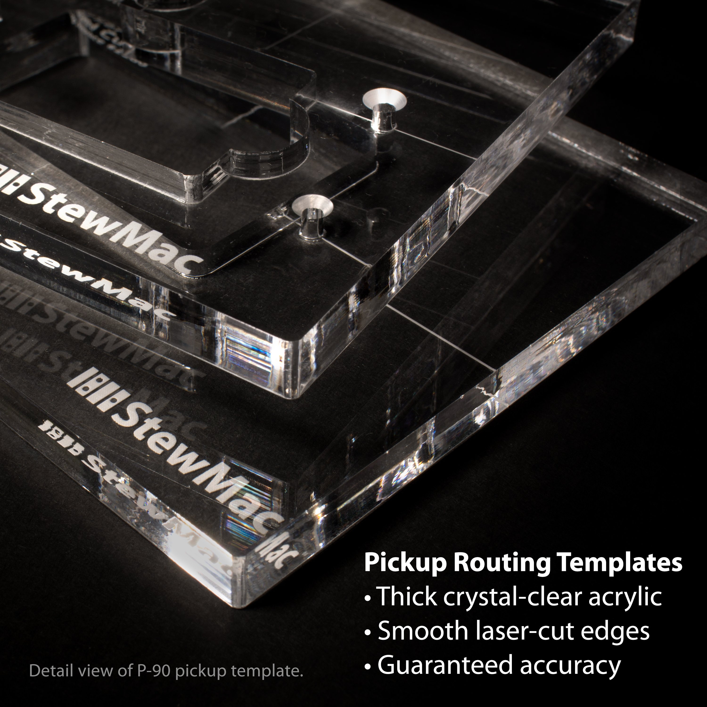 Pickup Routing Templates for Tele Guitar
