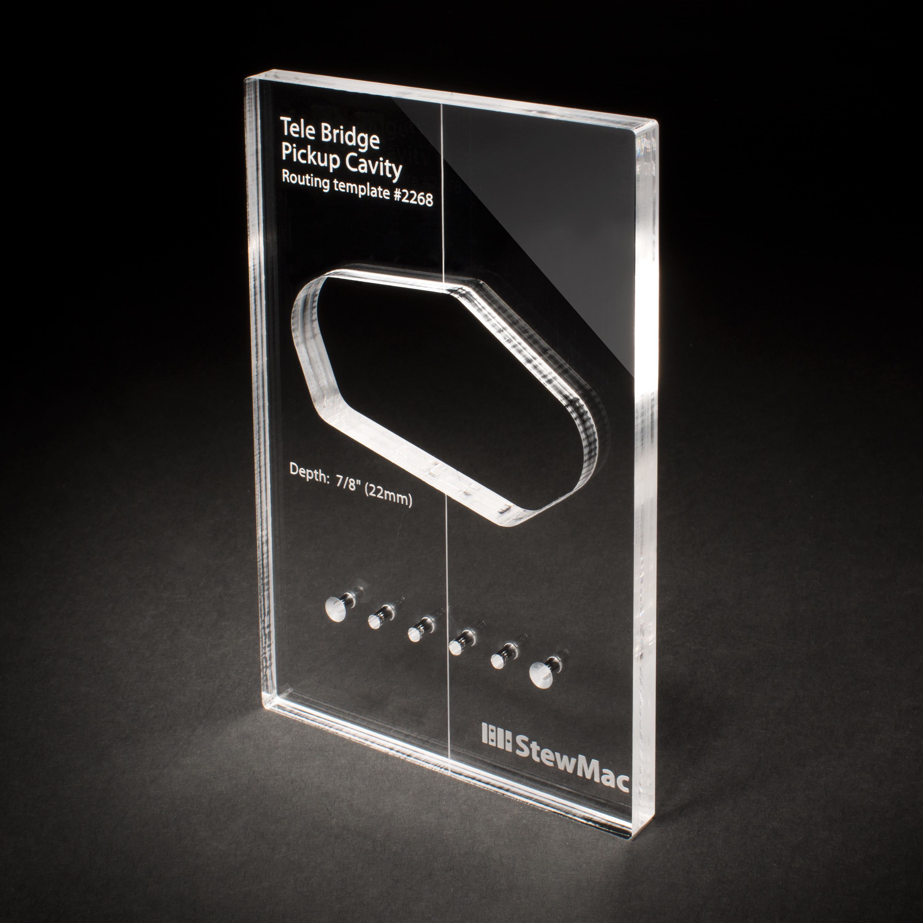 Pickup Routing Templates for Tele Guitar, For body rout, bridge pickup Pickup Routing Templates for Tele Guitar, For body rout, bridge pickup