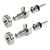 Schaller S-Locks, Nickel, Set of 2