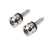 Schaller Strap Buttons for S-Locks, Nickel, Set of 2