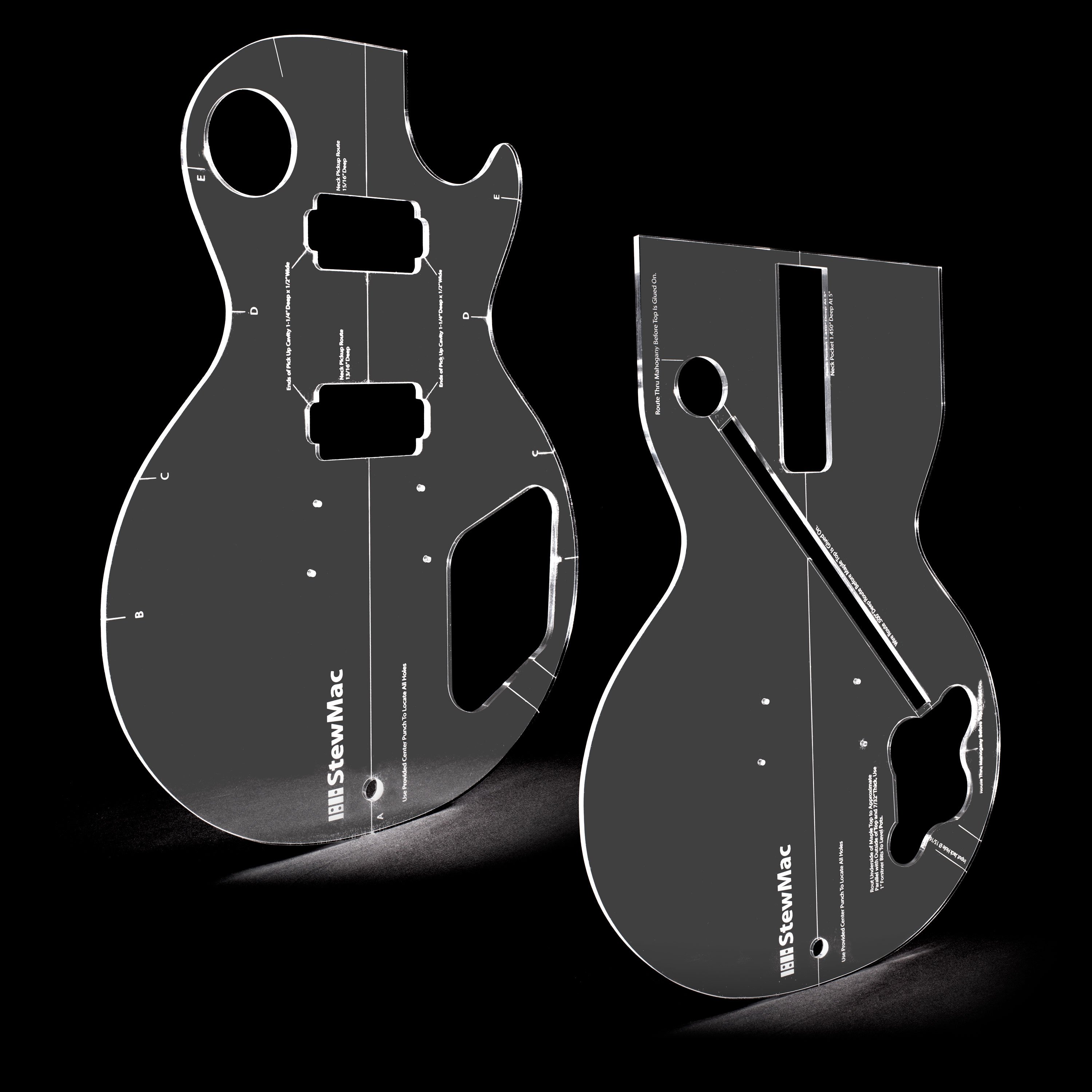 Routing Template for '59 Les Paul®, Body Set Routing Template for '59 Les Paul®, Body Set