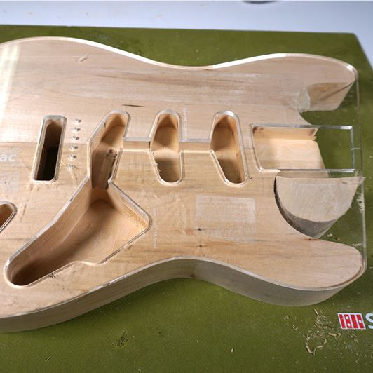 Routing Template for Vintage Strat - StewMac
