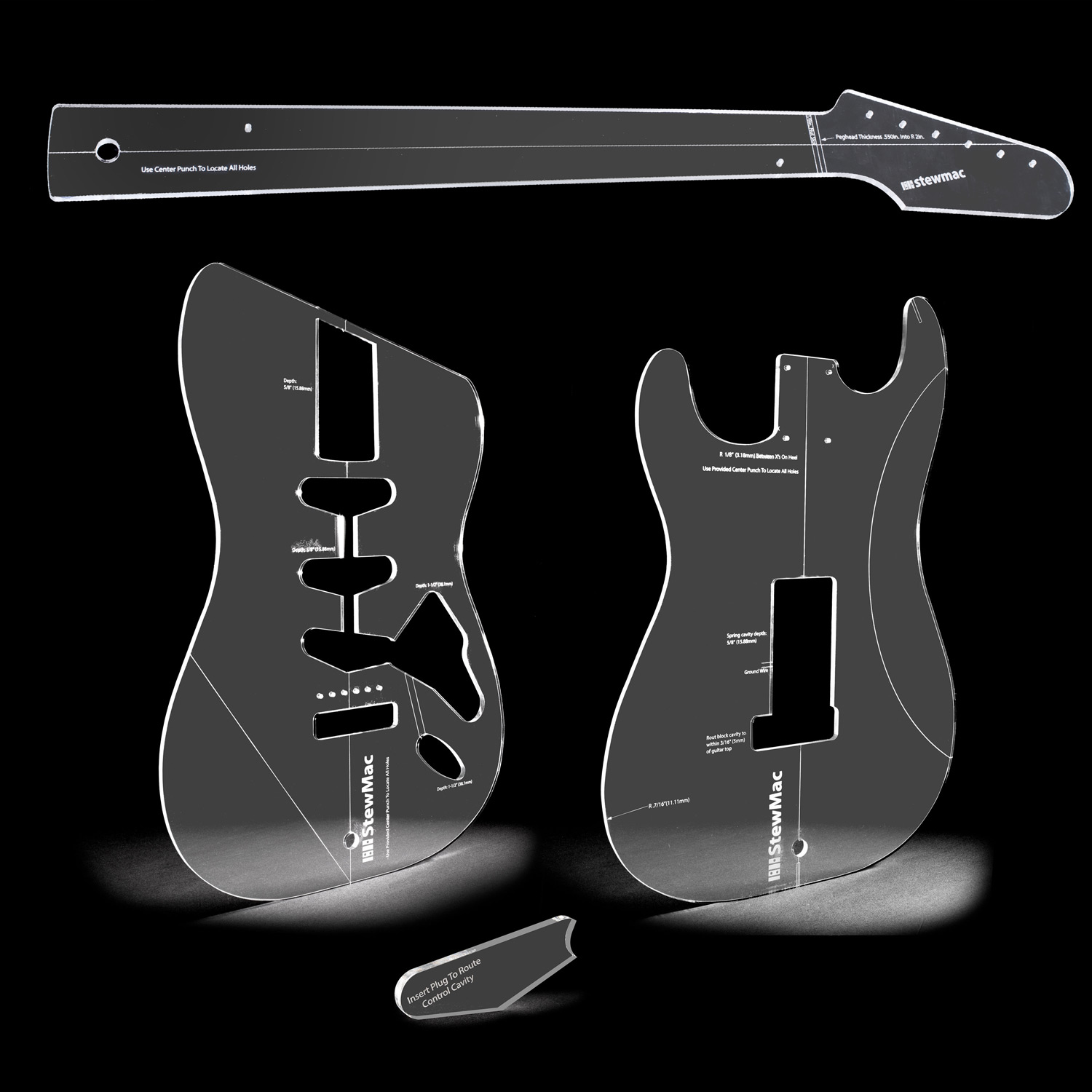 Routing Template for Vintage Strat Routing Template for Vintage Strat