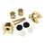 Fender Elite Strap Locks and Buttons, Gold
