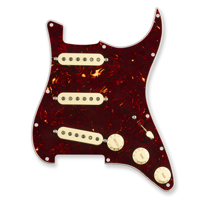 Fender Original 57/62 Pre-wired Stratocaster Pickguard, Tortoise