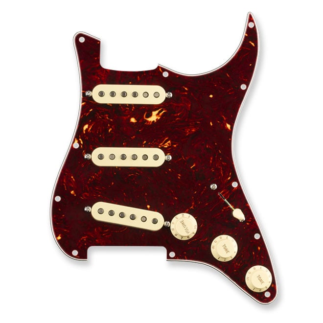 Fender Original 57/62 Pre-wired Stratocaster Pickguard, Tortoise Fender Original 57/62 Pre-wired Stratocaster Pickguard, Tortoise