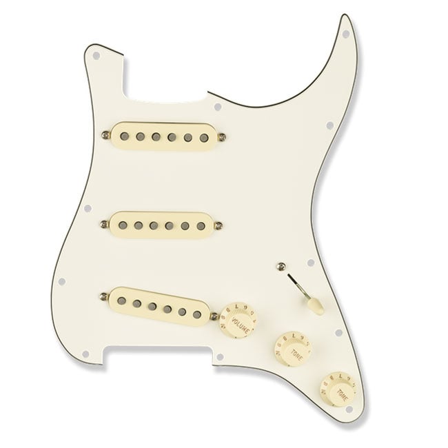 Fender Tex-Mex Pre-wired Stratocaster Pickguard, Tortoise