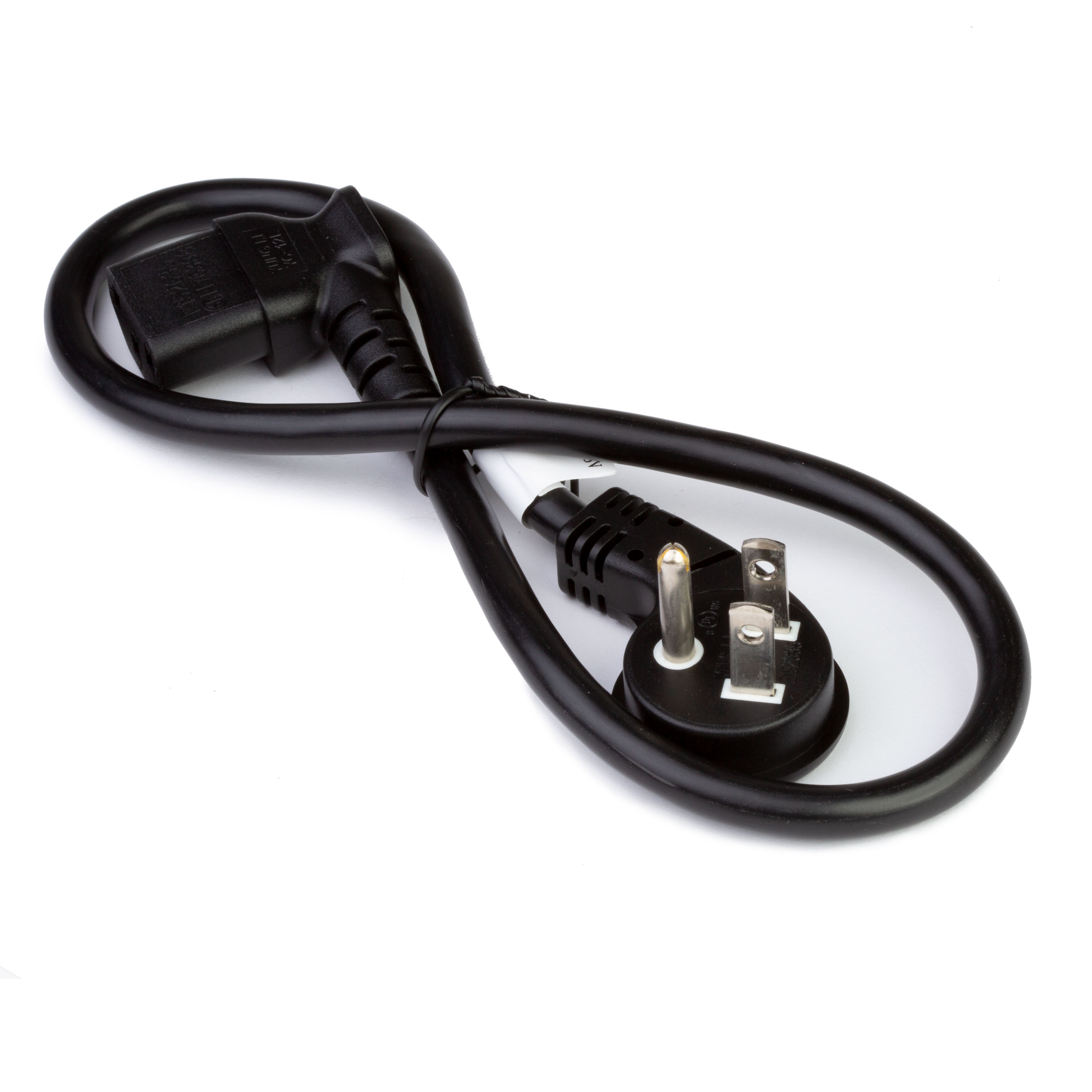 Emerson Custom Pedalboard Accessories, Right Angle Power Cable, 2-foot