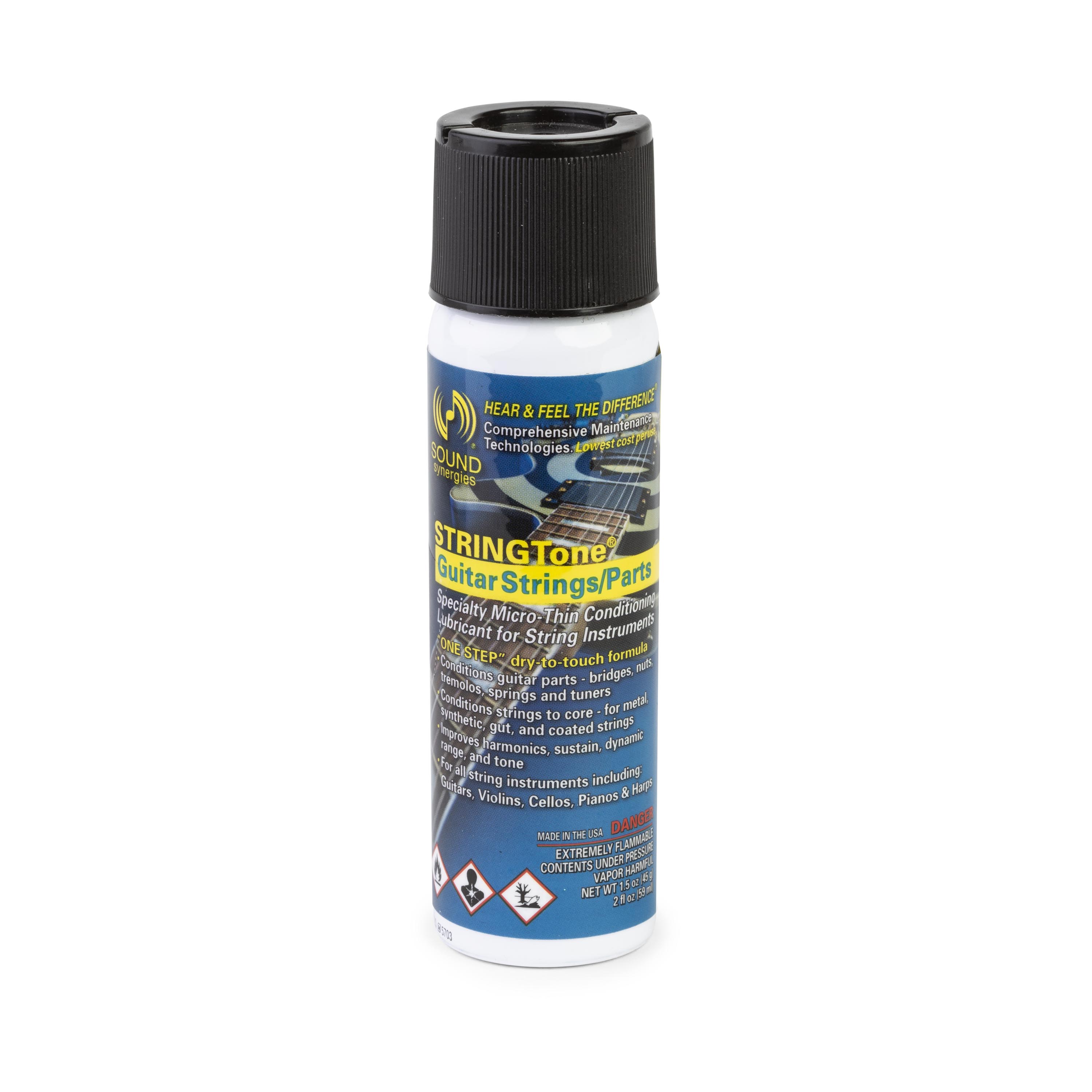 Sound Synergies STRINGTone Hardware and String Cleaner, 2-oz. can Sound Synergies STRINGTone Hardware and String Cleaner, 2-oz. can