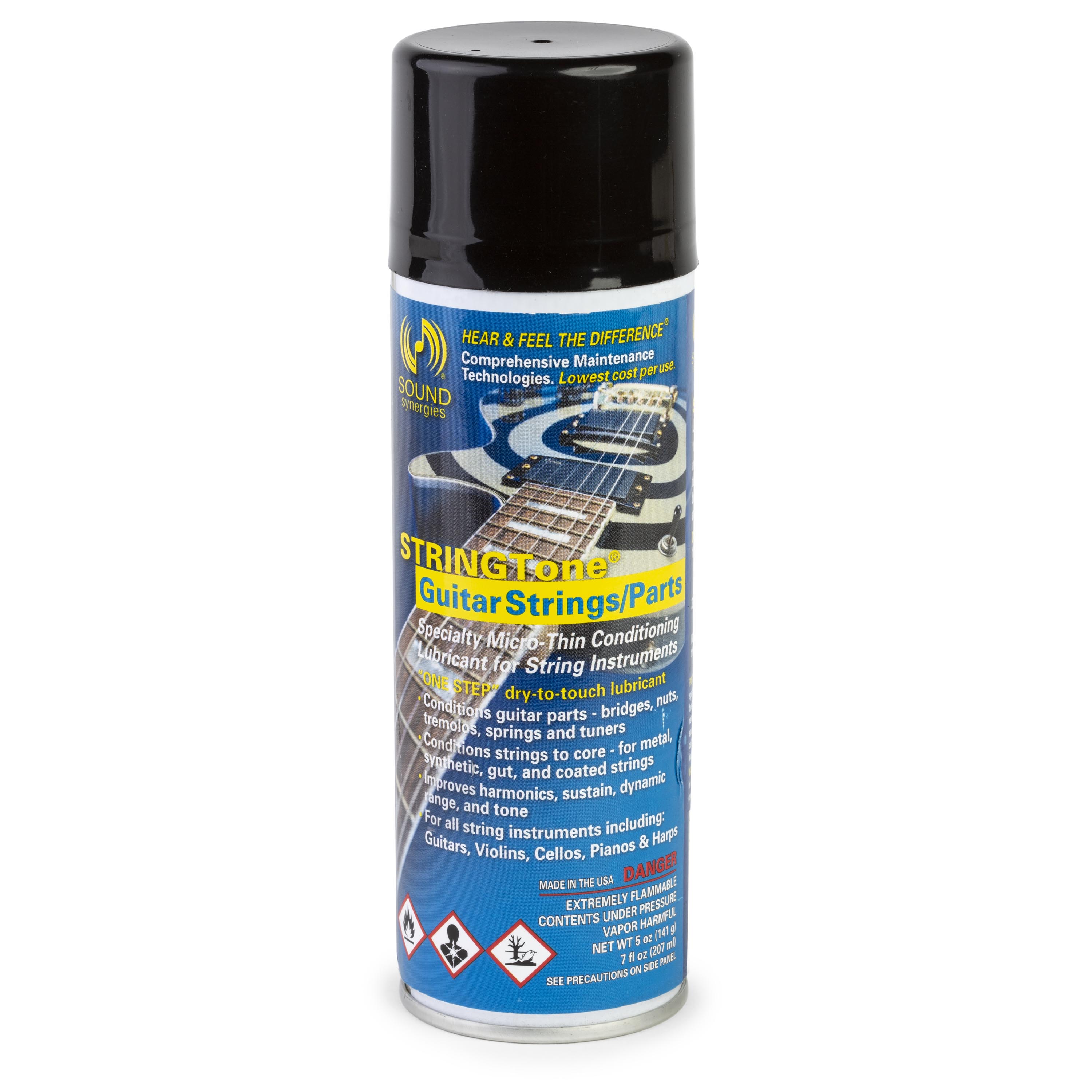 Sound Synergies STRINGTone Hardware and String Cleaner, 7-oz. can Sound Synergies STRINGTone Hardware and String Cleaner, 7-oz. can