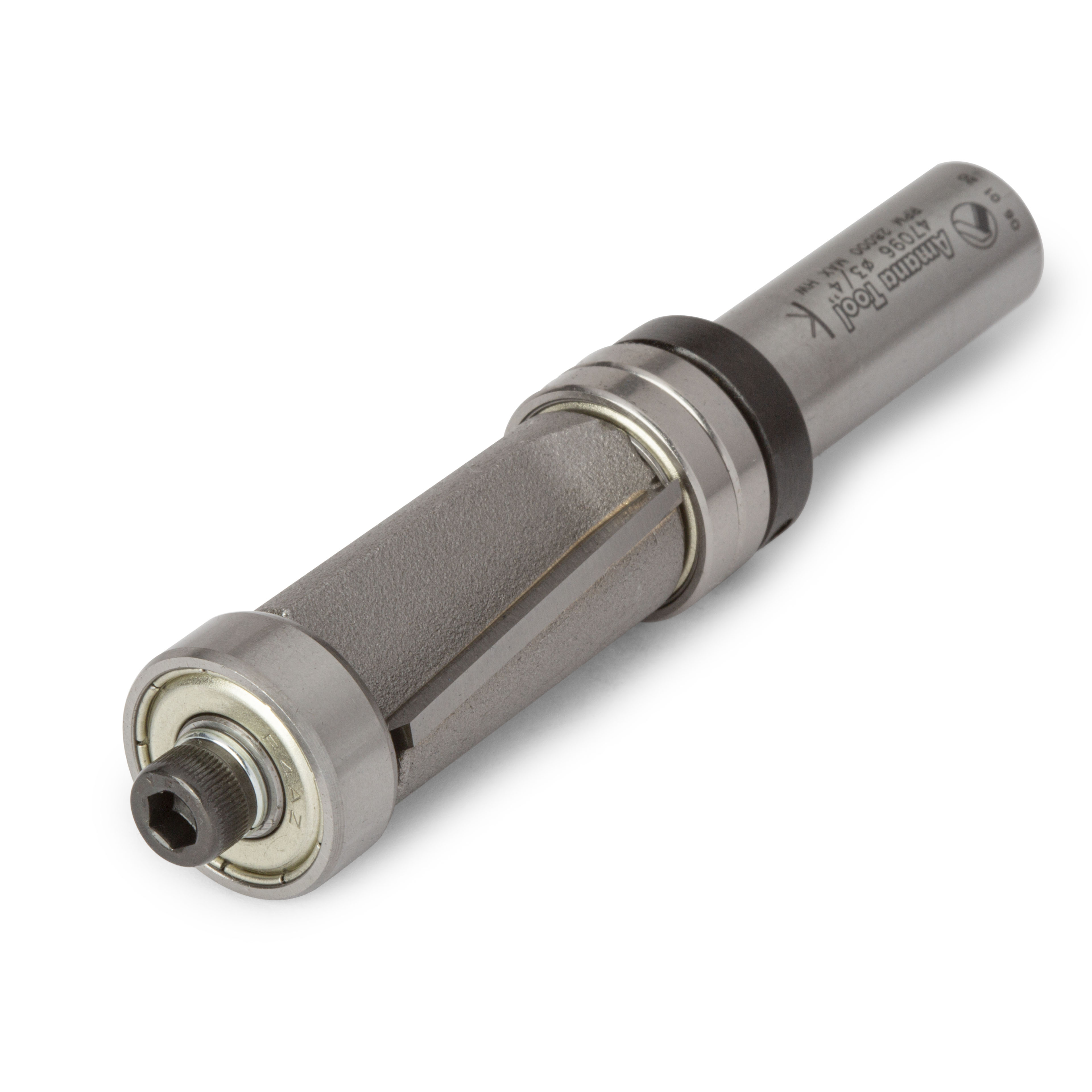 3/4 Overall Diameter; 1 Cutting Length 3 Degree Down Shear Magnate 341 Flush Trim Router Bit 