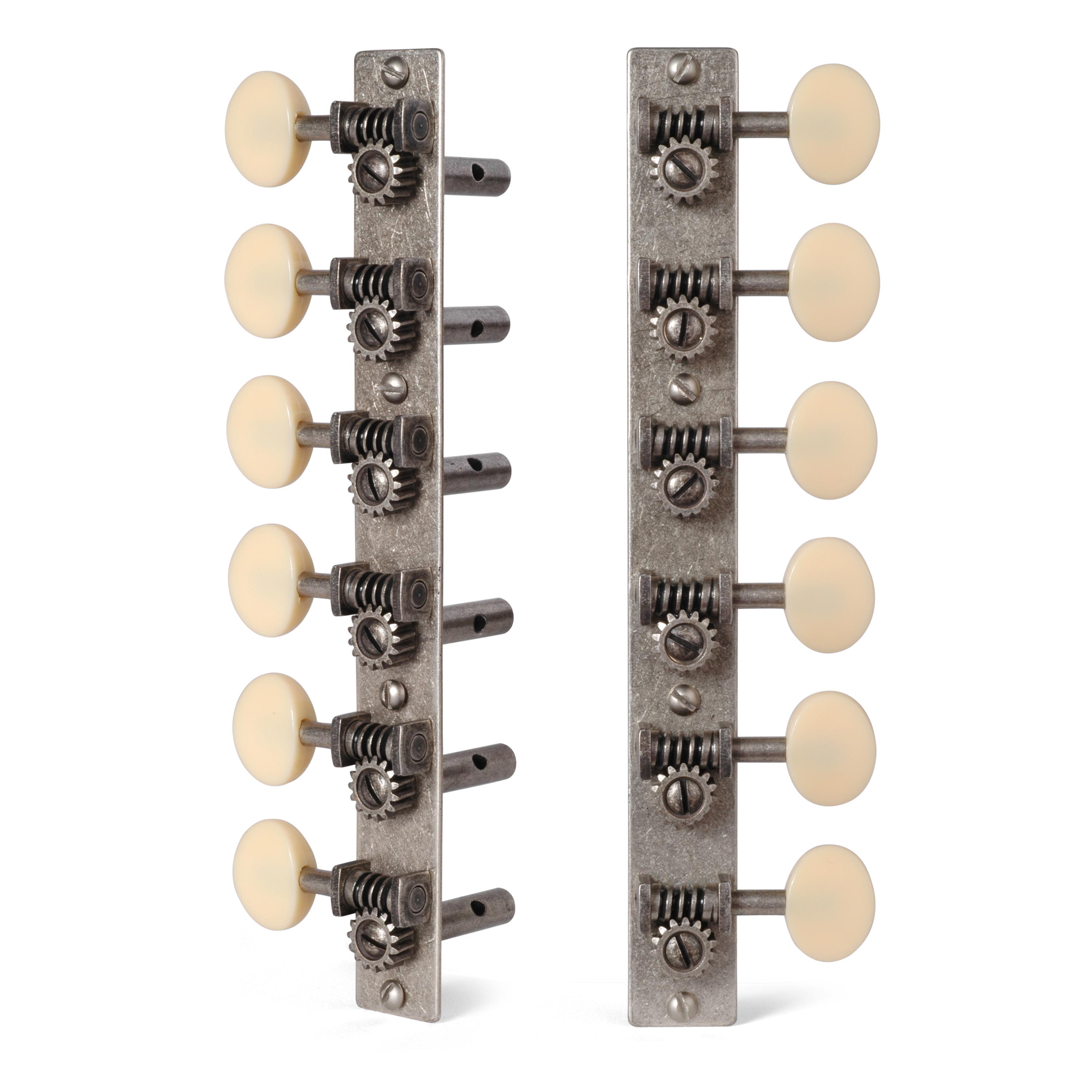 Golden Age Restoration Tuners for 12-String Slotted Peghead Guitar