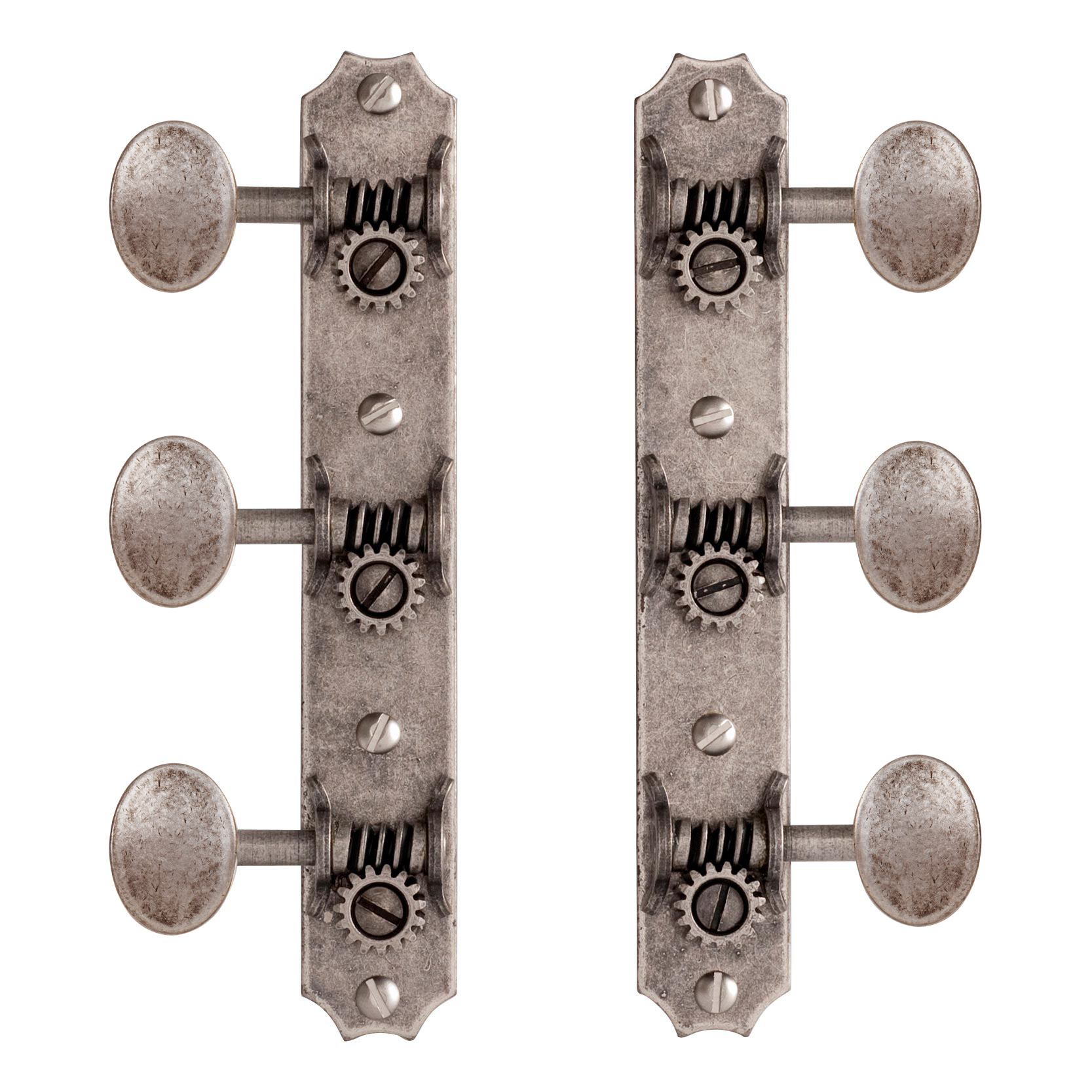 Golden Age Restoration Tuners for Solid Peghead Guitar with Scallop-end
