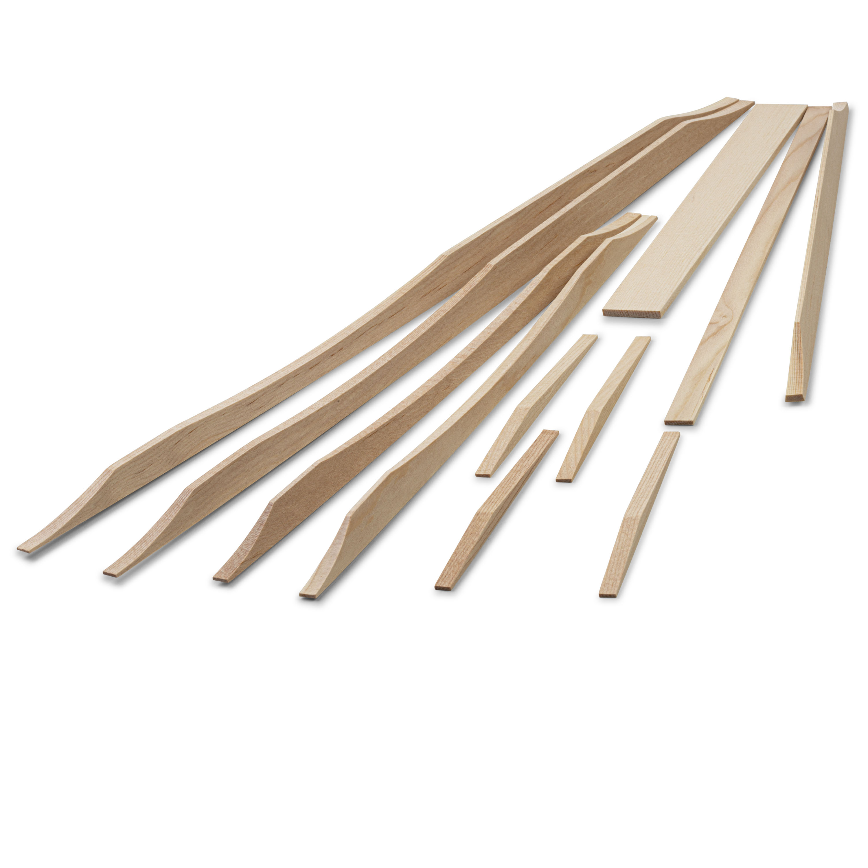 Shaped Braces for J-45 Guitar, Soundboard braces