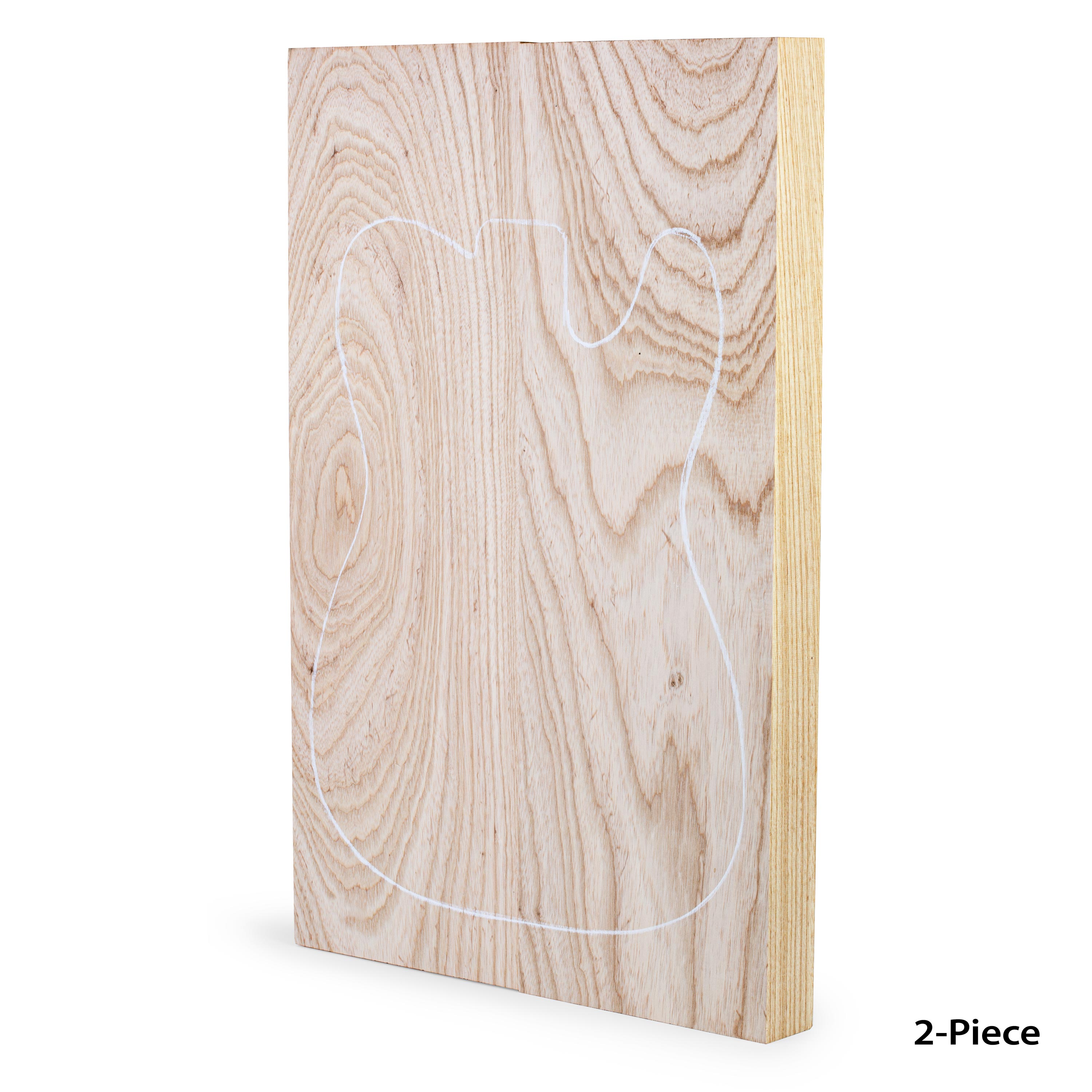 StewMac Swamp Ash Electric Guitar Body Blank 1 Piece