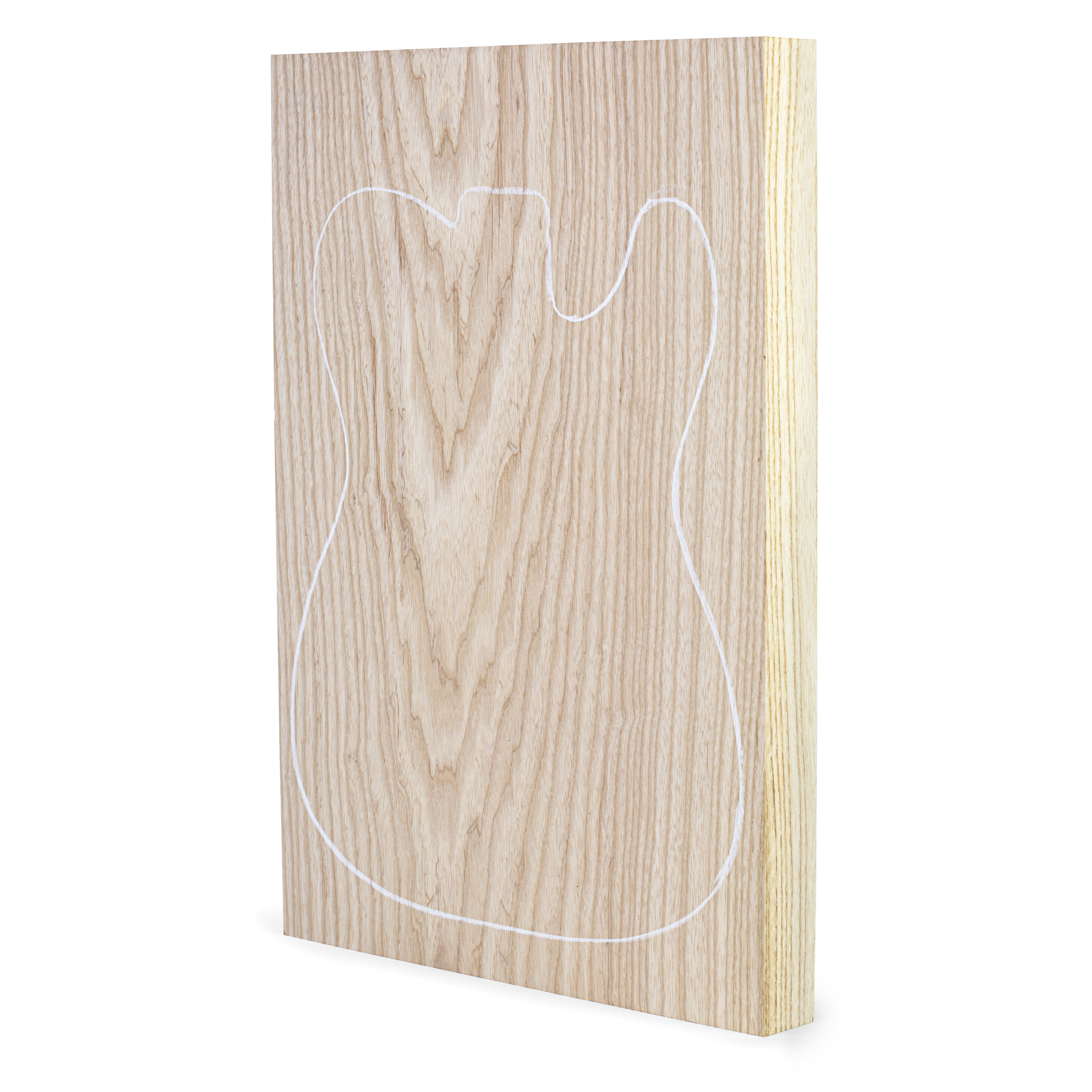 Swamp Ash Body Blank, 1-Piece Swamp Ash Body Blank, 1-Piece