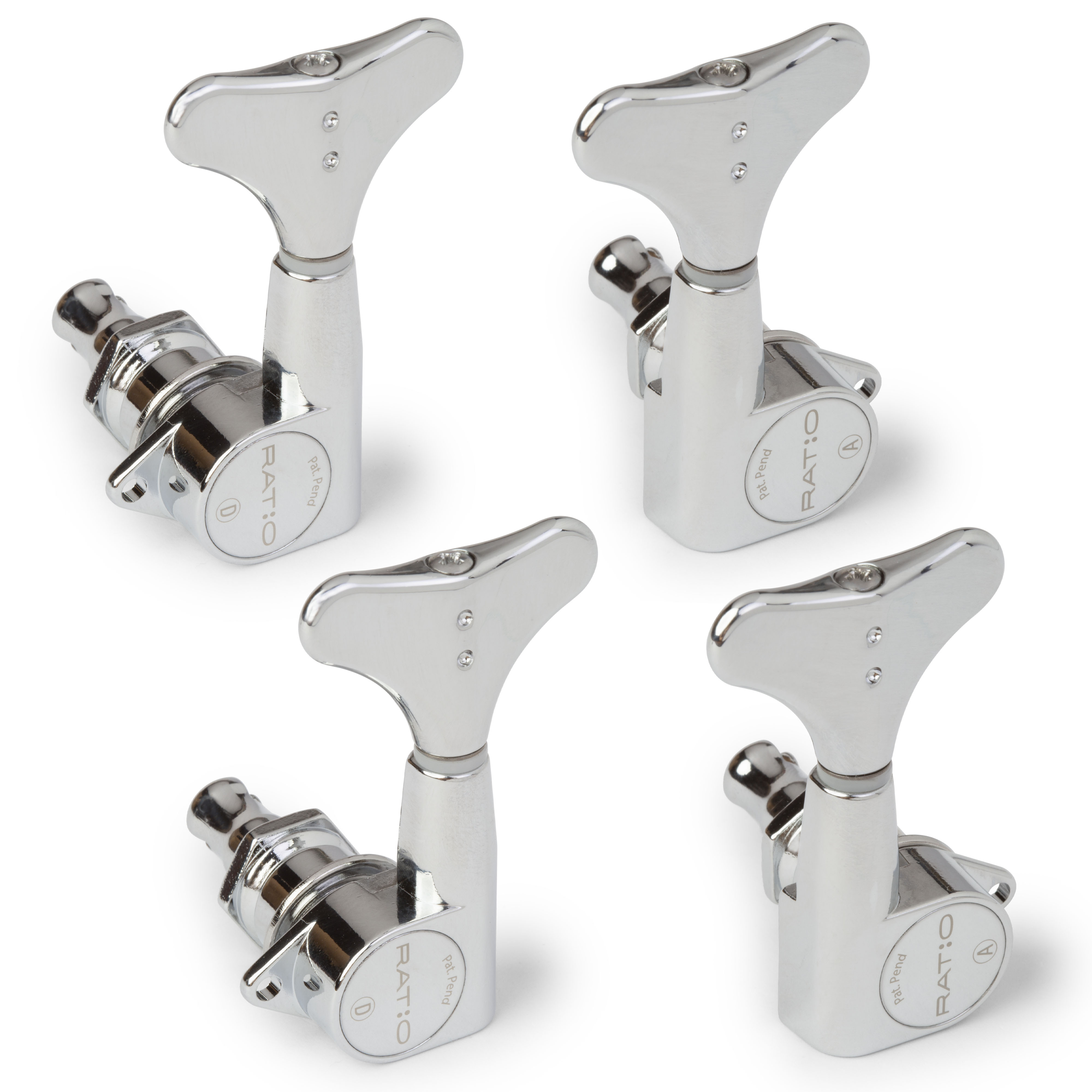 Graph Tech Bass Ratio 2L+2R Tuner Set with Y-style Knobs