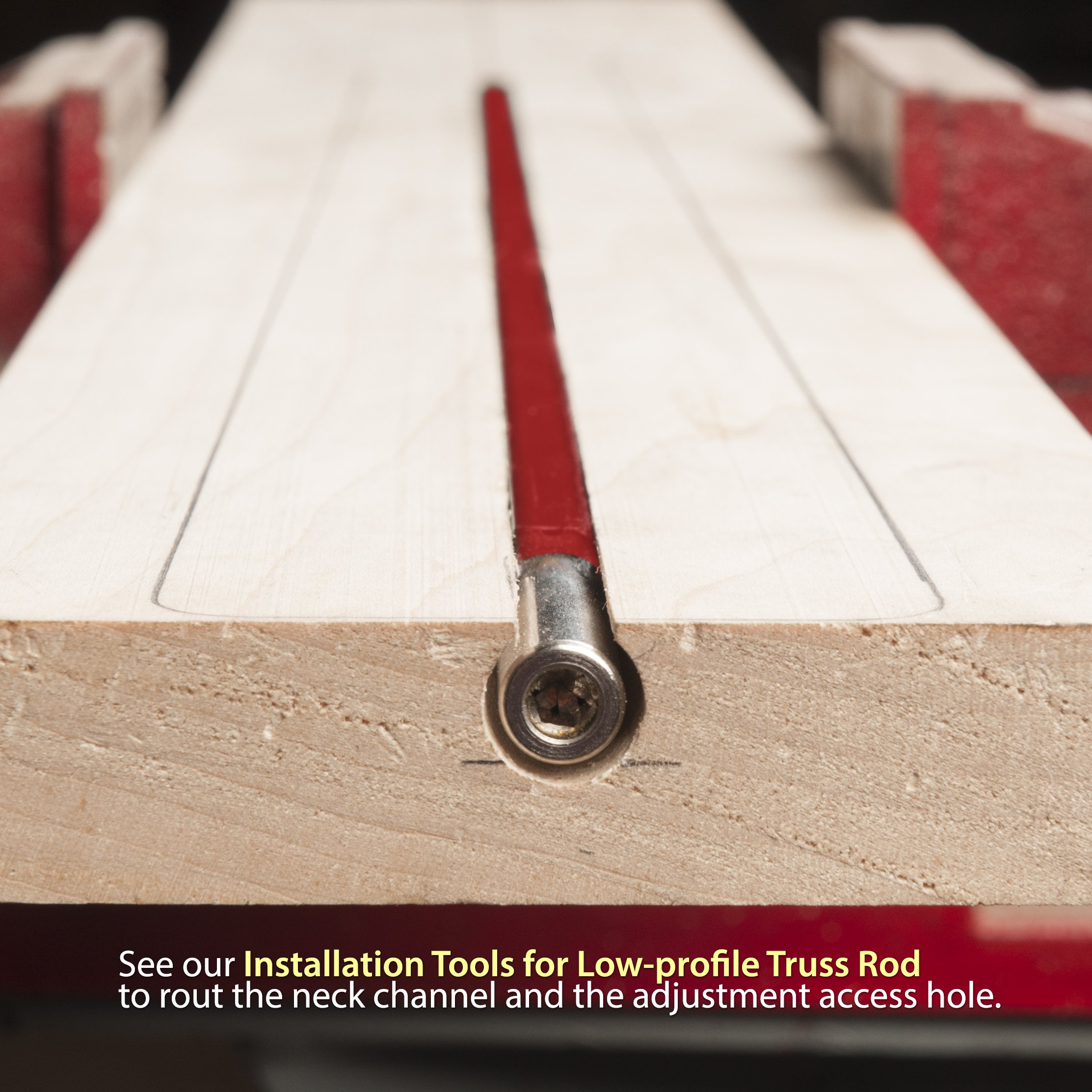 Hot Rod Low-profile 2-Way Truss Rod - StewMac Hot Rod Low-profile 2-Way Truss Rod - StewMac