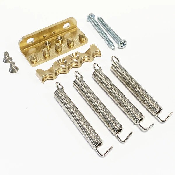 Tone Claw Tremolo Spring Locking System, Brass Tone Claw Tremolo Spring Locking System, Brass