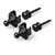 ProRockGear Strap Locks, Black