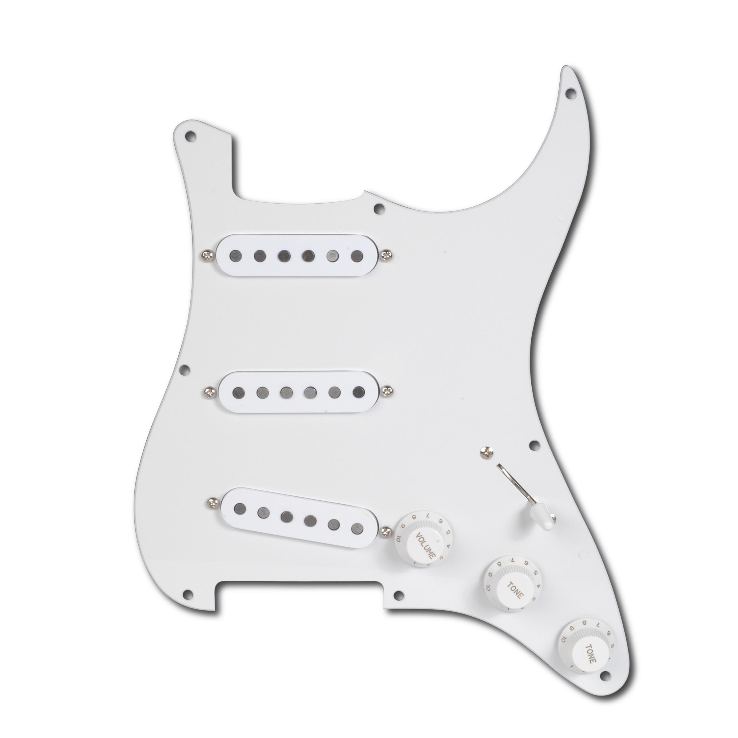 Golden Age Pre-wired Pickguards, White